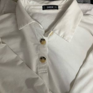 Collared Crewneck Sweater